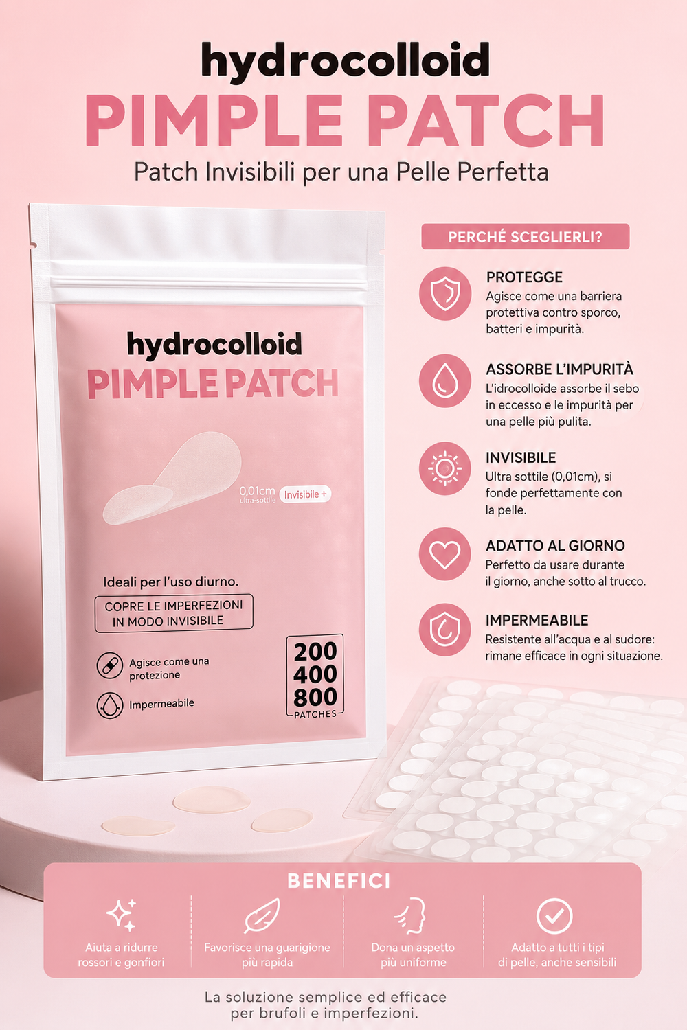 Patch Brufoli al Collagene